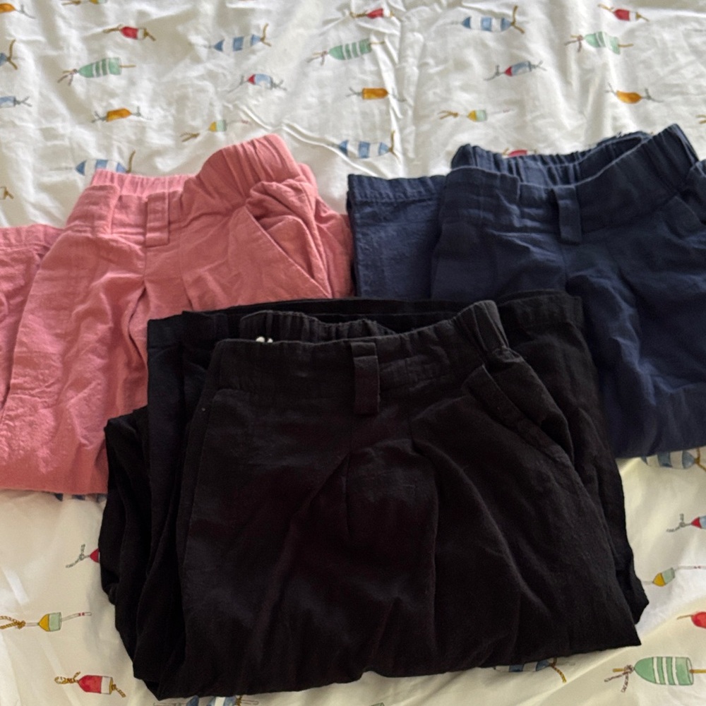 HALARA Women's Wide Leg Pants - Pink, Navy, and Black